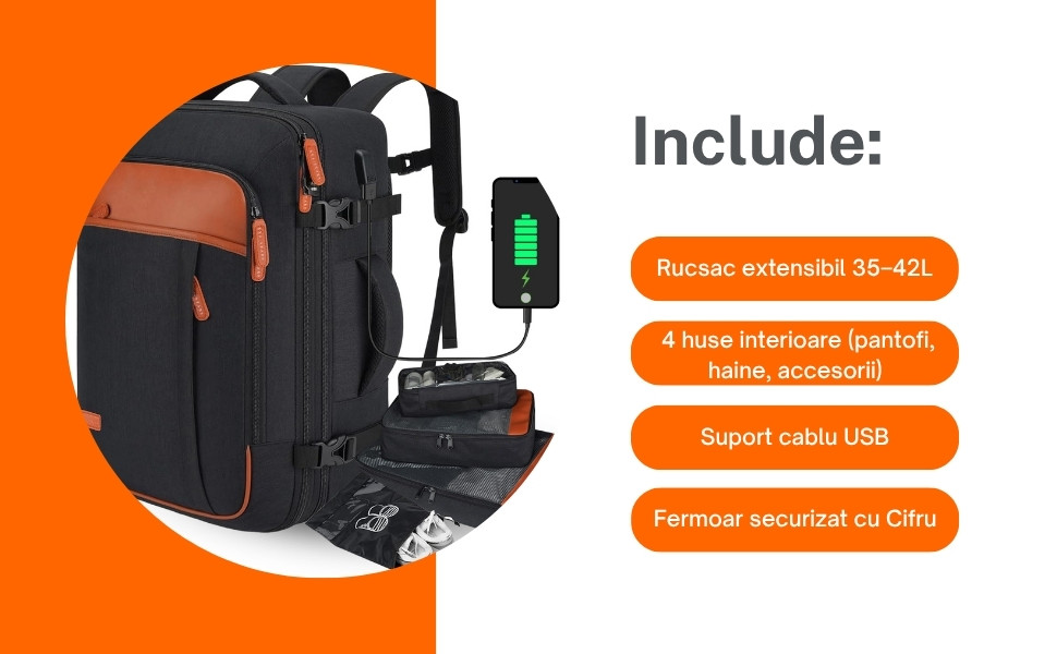 rucsac convertibil in geanta ava stars